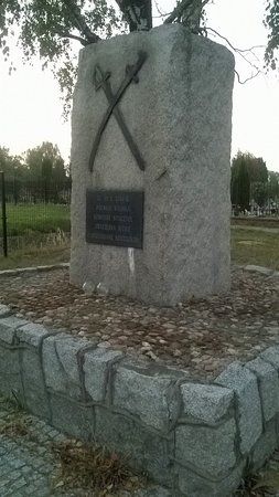 Pomnik upamietniajacy bitwe pod Kaliszem w 1706r